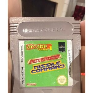 Arcade Classic No. 1: Asteroids / Missile Command (Game Boy)